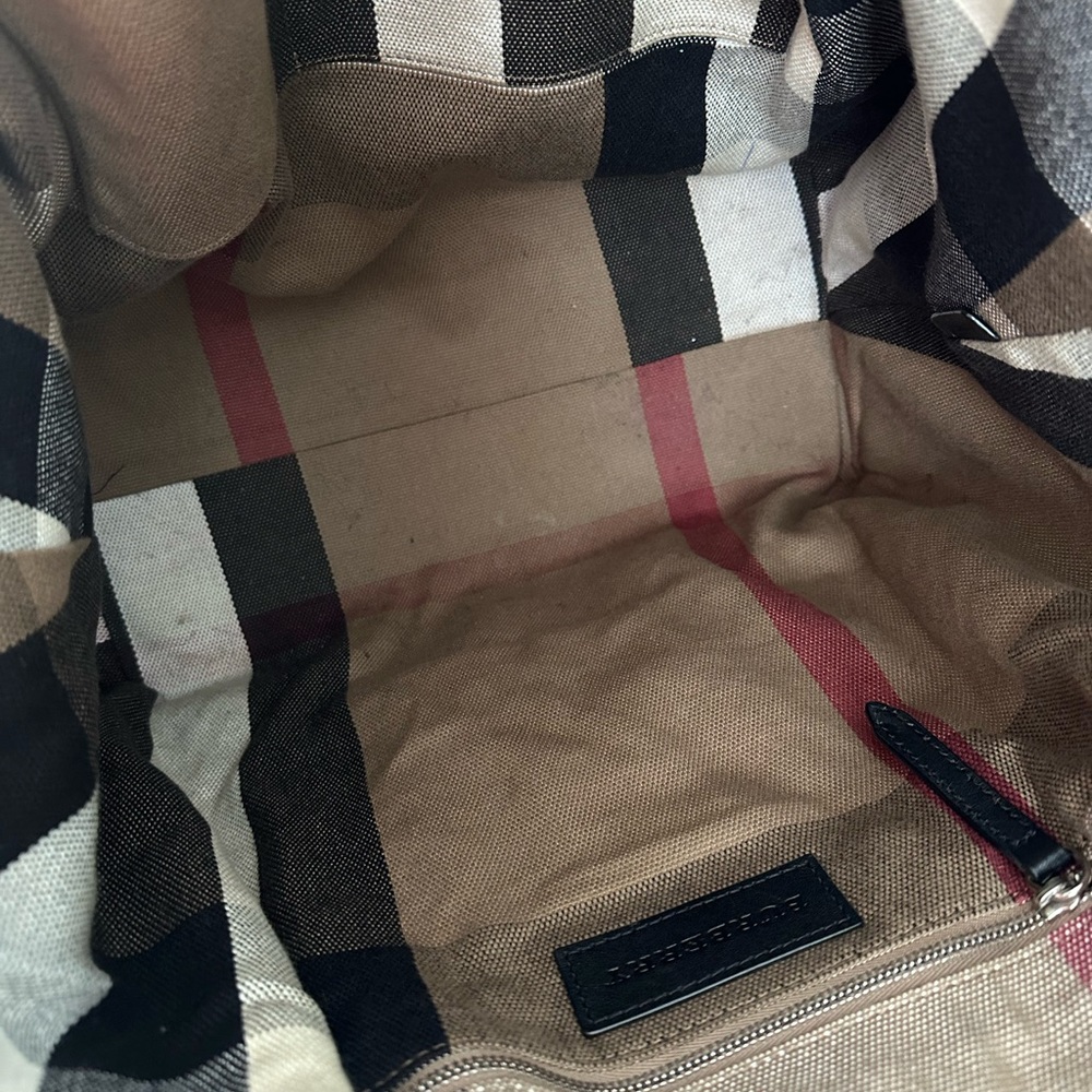 Authentic Burberry Leather Bag - Picture 8 of 14
